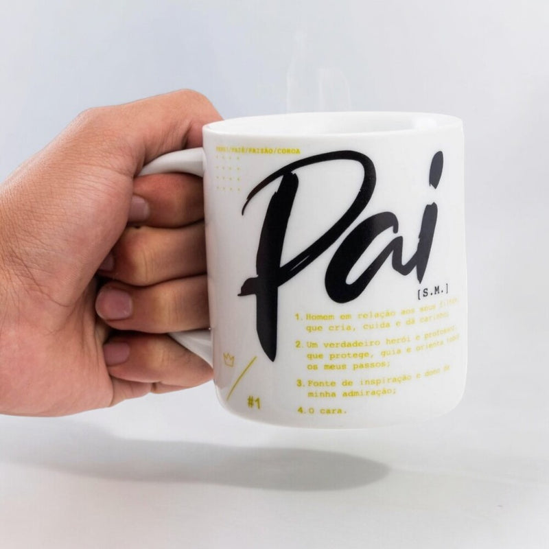 Caneca de Cerâmica 300ml - Significado de Pai